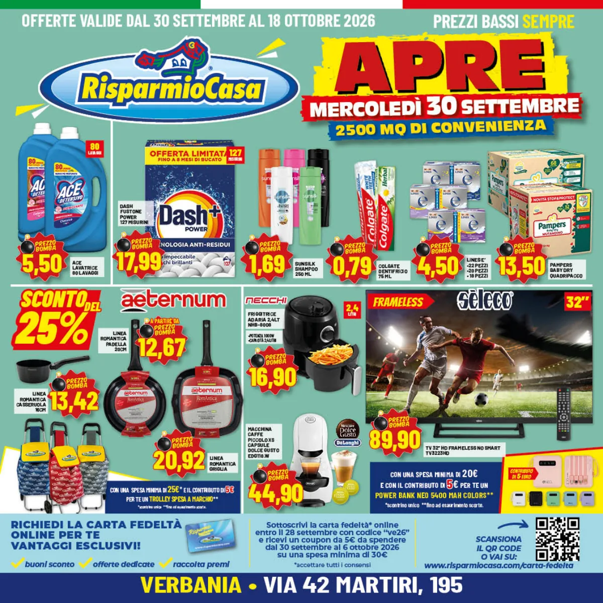 Copertina volantino risparmiocasa