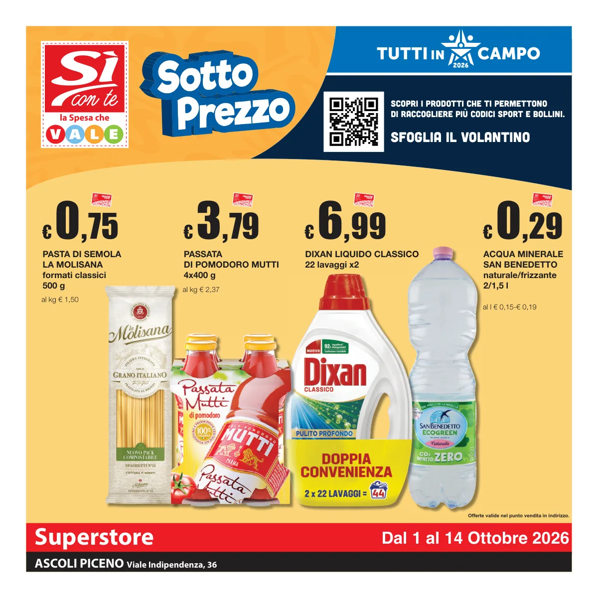 Volantino Sì con Te