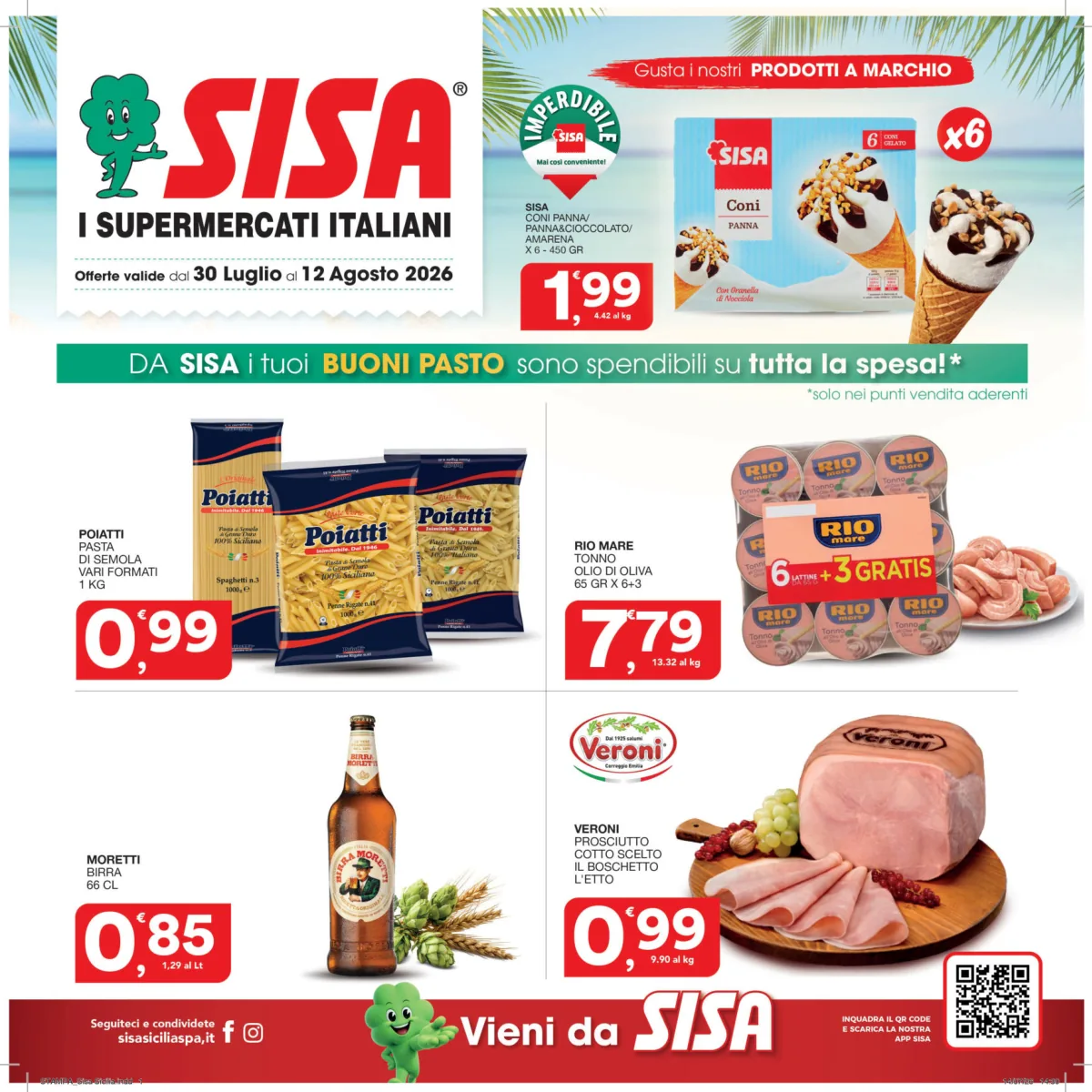 Volantino sisa a CATANIA