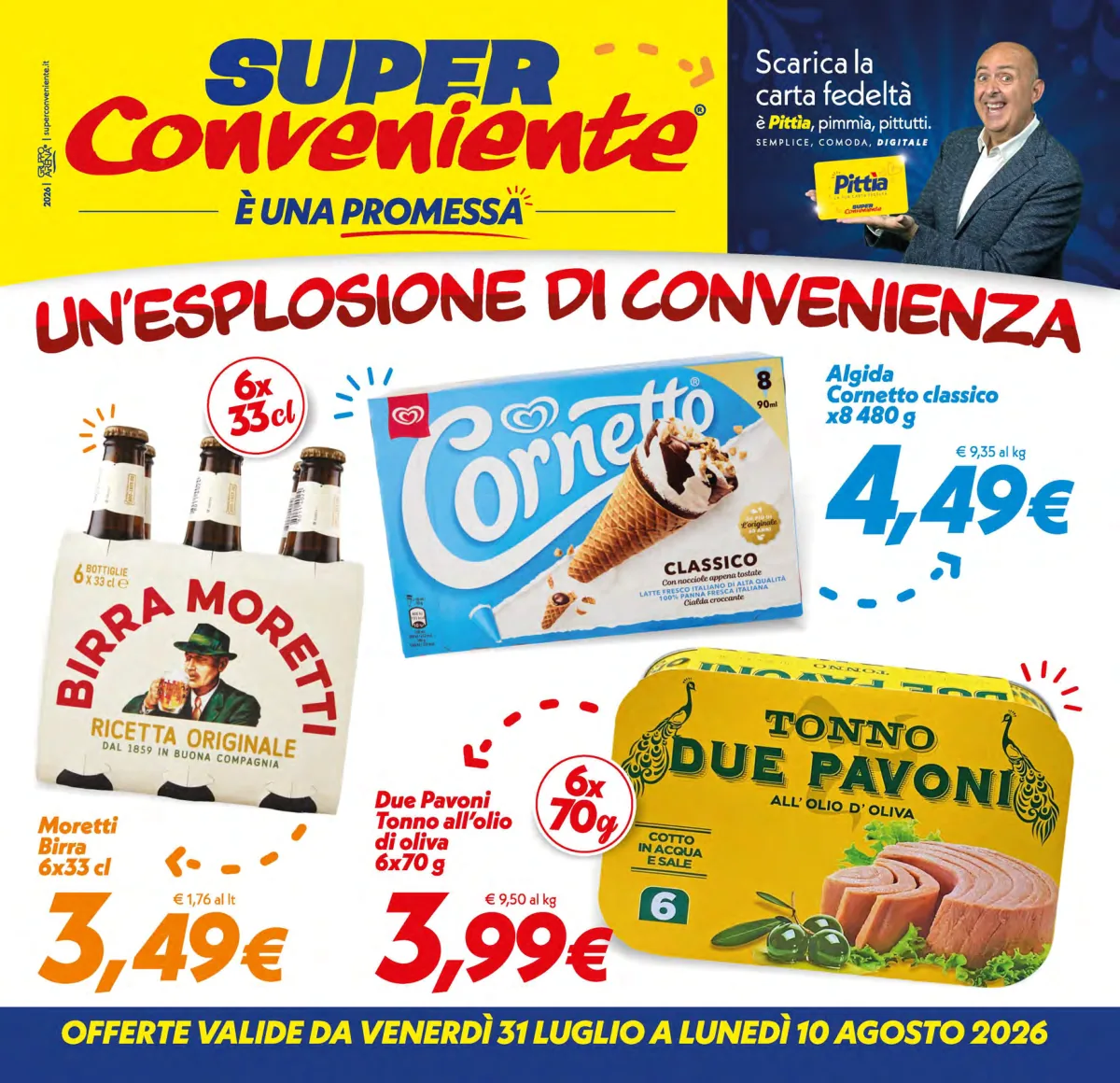 Volantino punto simply a Palermo