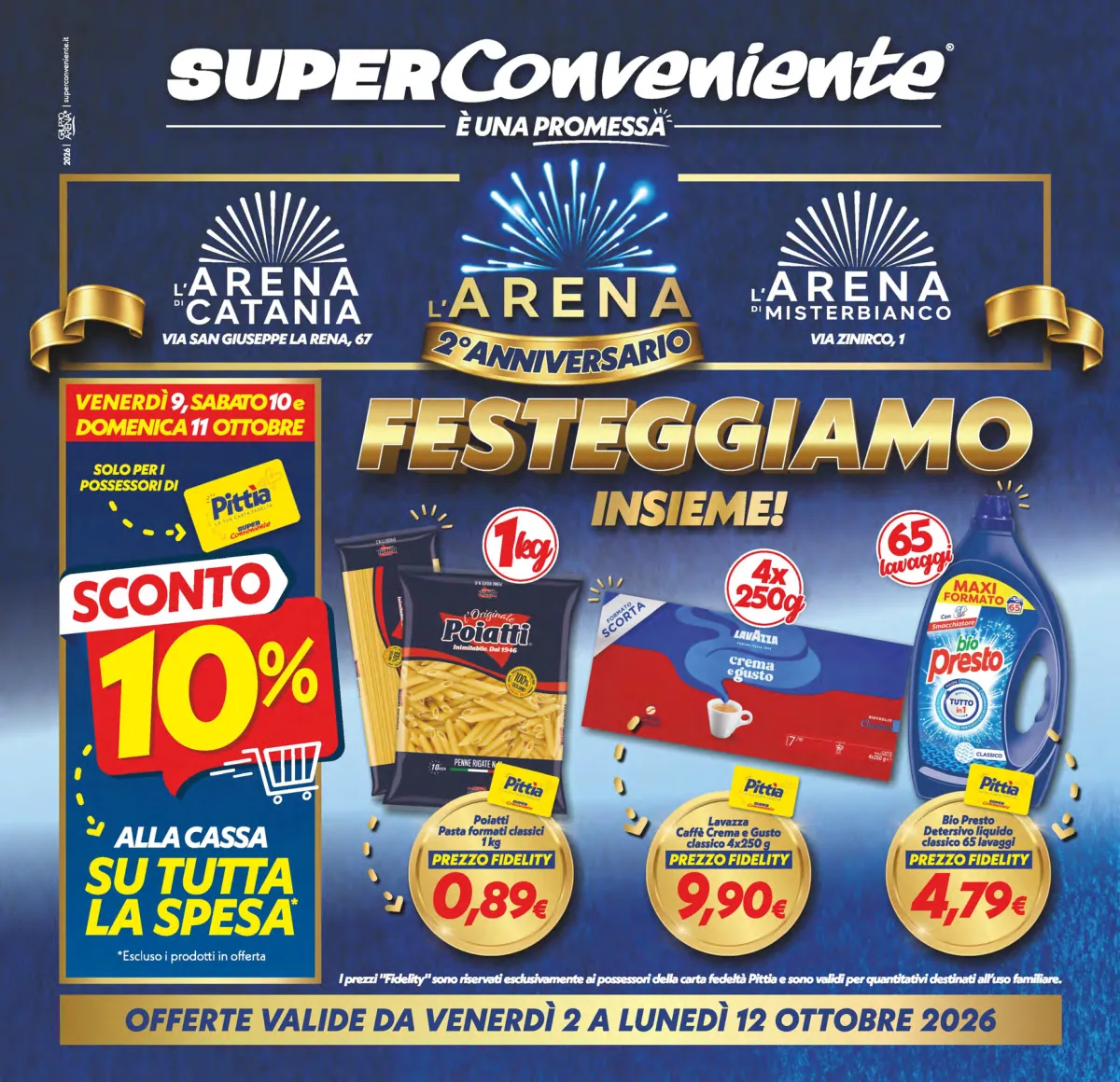 Copertina volantino Acqua e Sapone