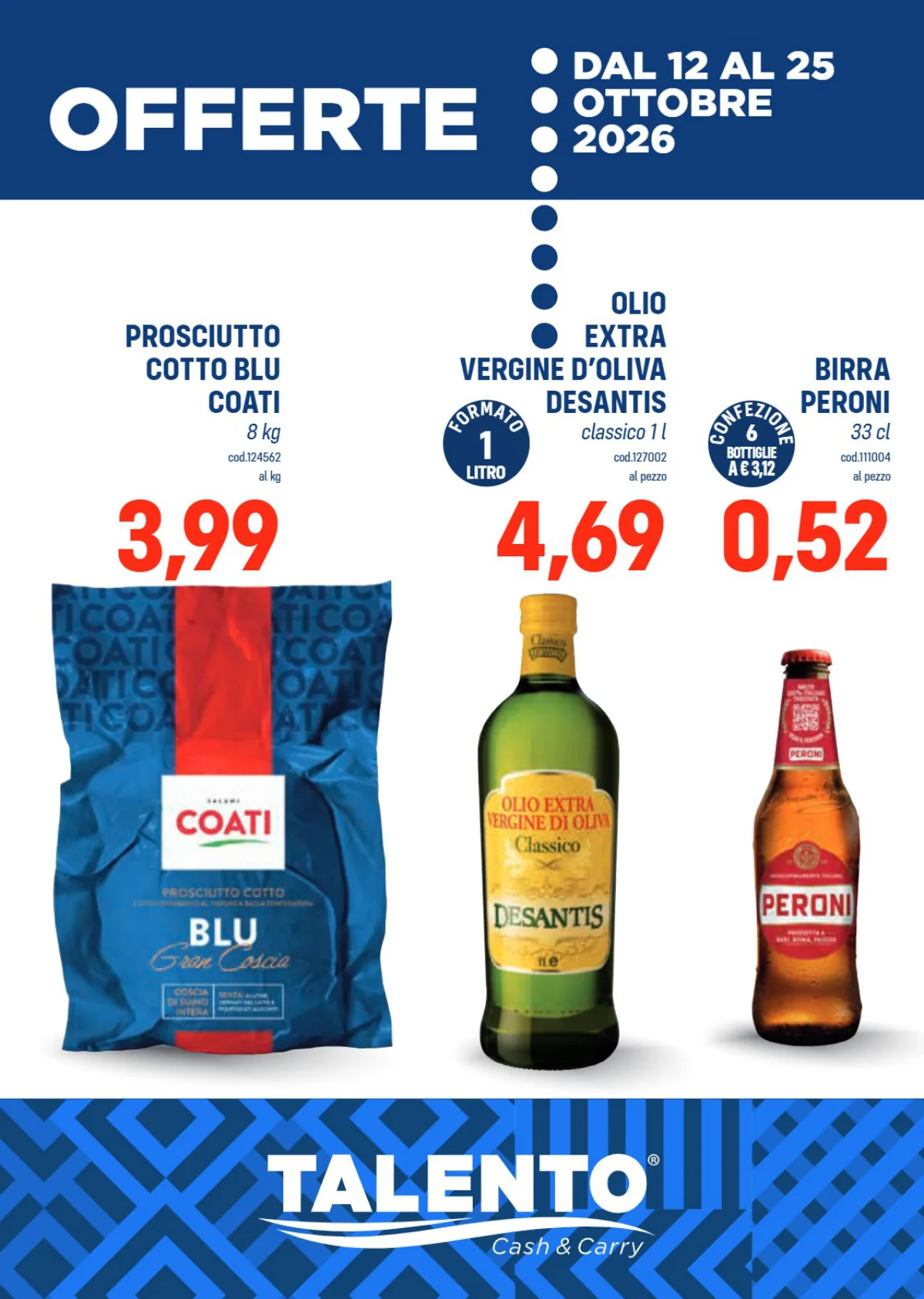 Volantino Talento Cash & Carry