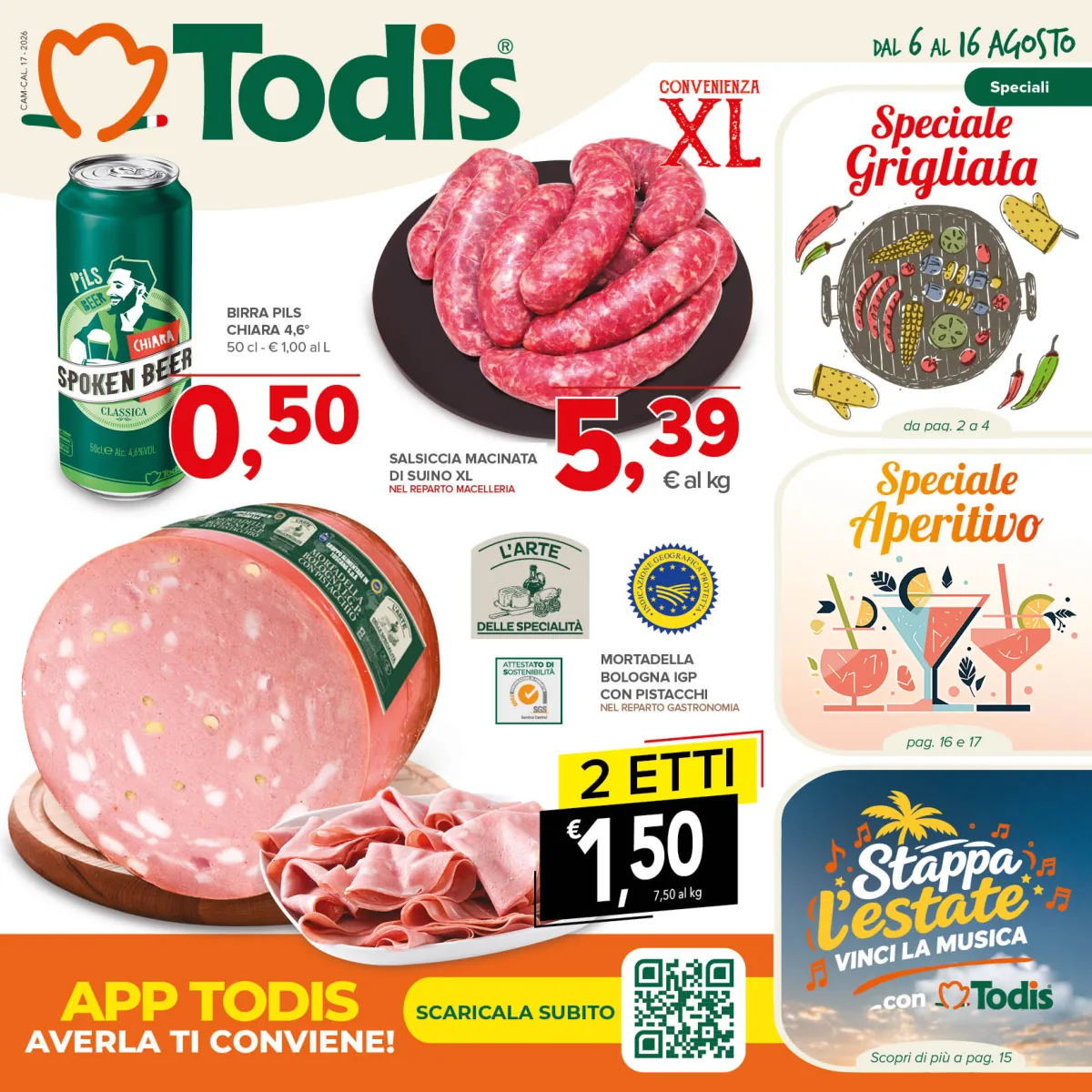 Volantino Todis a Ischia