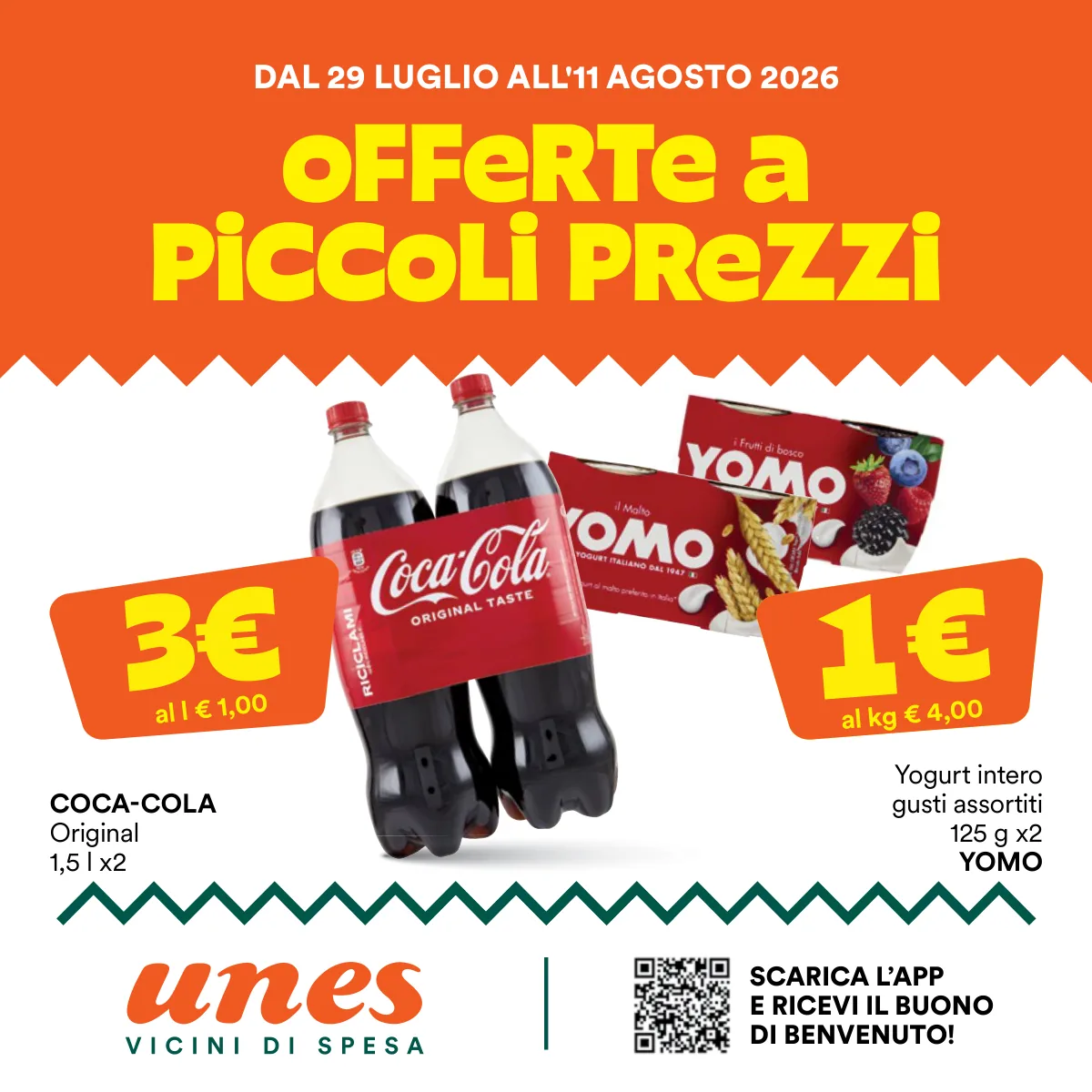 Volantino Unes offerte Milano