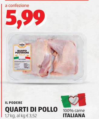 QUARTI DI POLLO