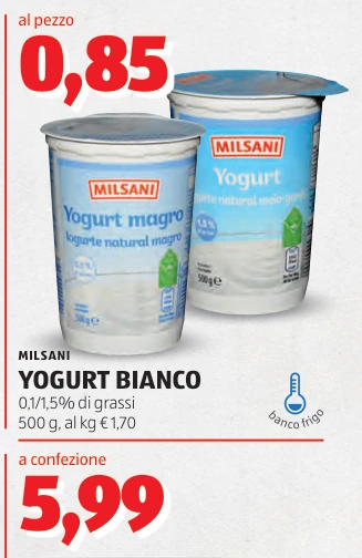 YOGURT BIANCO
