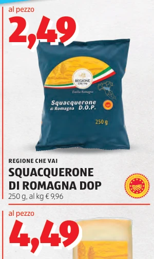 SQUACQUERONE DI ROMAGNA DOP