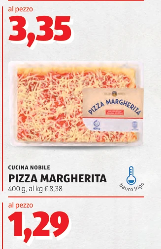 PIZZA MARGHERITA