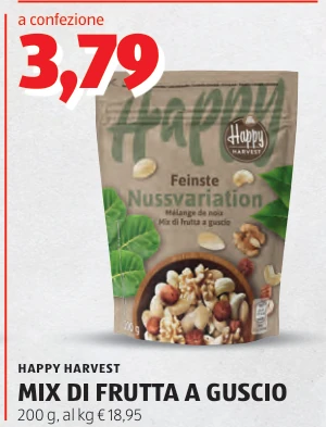 MIX DI FRUTTA A GUSCIO