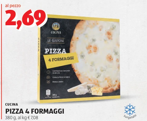 PIZZA 4 FORMAGGI