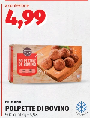 POLPETTE DI BOVINO