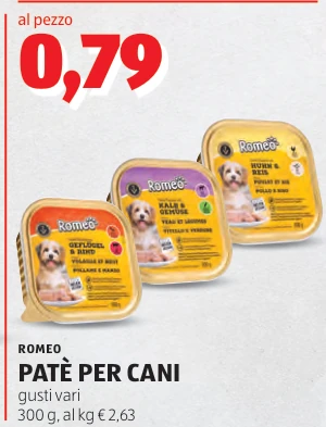 PATÈ PER CANI