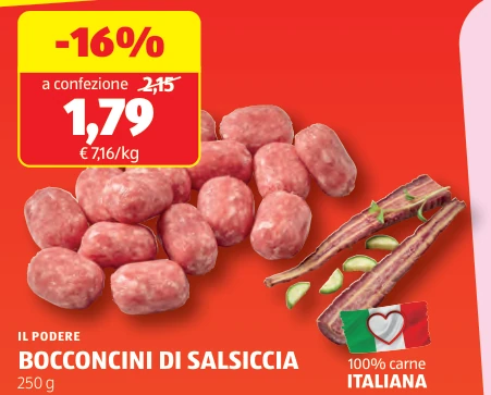 BOCCONCINI DI SALSICCIA