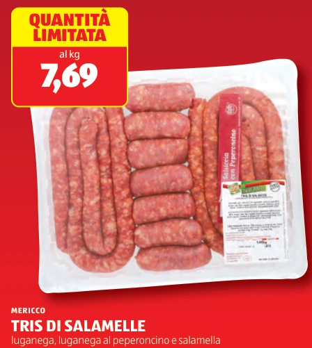 TRIS DI SALAMELLE