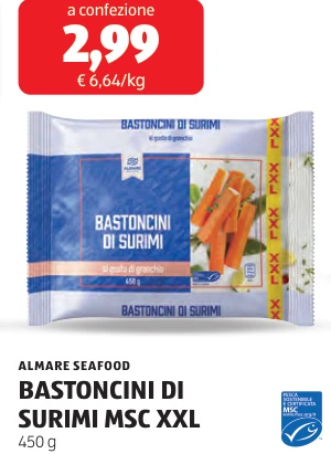 BASTONCINI DI SURIMI MSC XXL