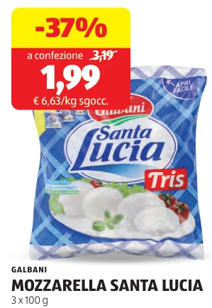 MOZZARELLA SANTA LUCIA