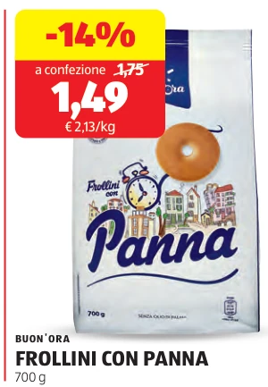 FROLLINI CON PANNA