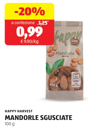 MANDORLE SGUSCIATE