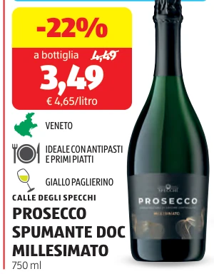PROSECCO SPUMANTE DOC MILLESIMATO