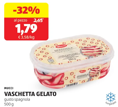 VASCHETTA GELATO