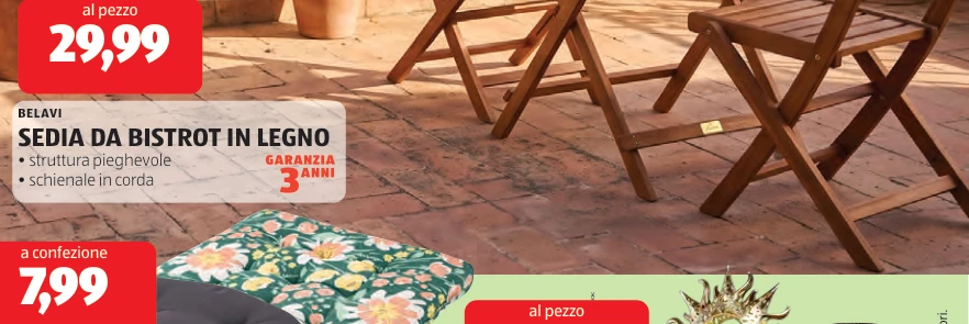 SEDIA DA BISTROT IN LEGNO