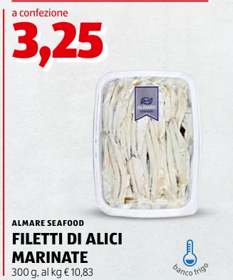FILETTI DI ALICI MARINATE - Almare Seafood