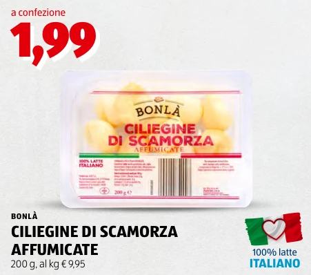 CILIEGINE DI SCAMORZA AFFUMICATE - Bonlà
