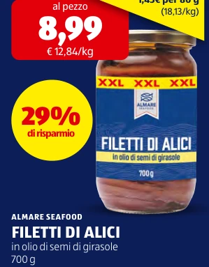 FILETTI DI ALICI - Almare Seafood