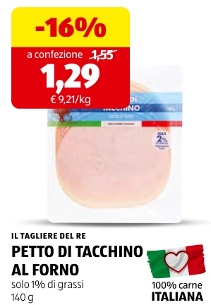 PETTO DI TACCHINO AL FORNO - Il Tagliere Del Re