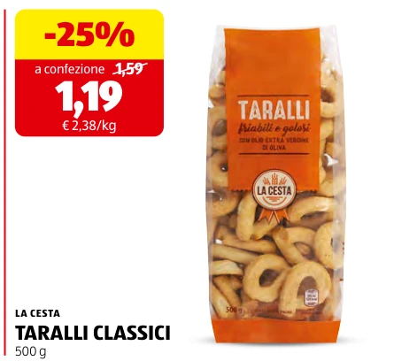 TARALLI CLASSICI - La Cesta