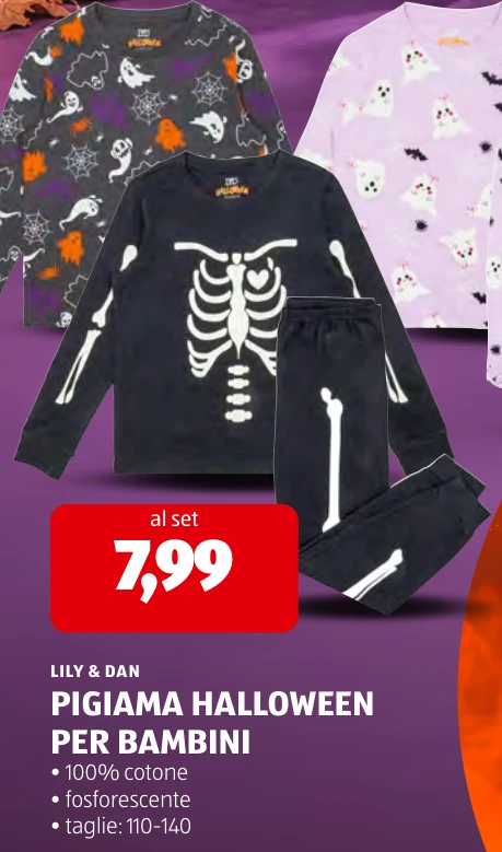 PIGIAMA HALLOWEEN PER BAMBINI - Lily & Dan