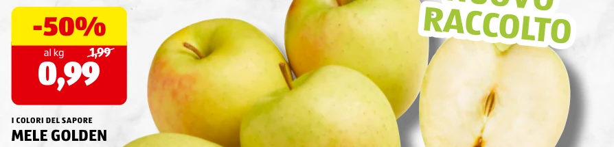 MELE GOLDEN - I Colori Del Sapore