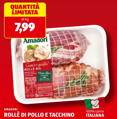 ROLLÈ DI POLLO E TACCHINO - Amadori