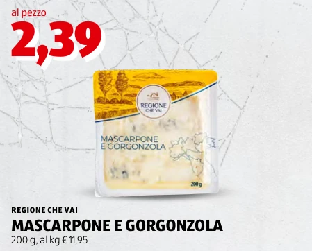 MASCARPONE E GORGONZOLA - Regione Che Vai