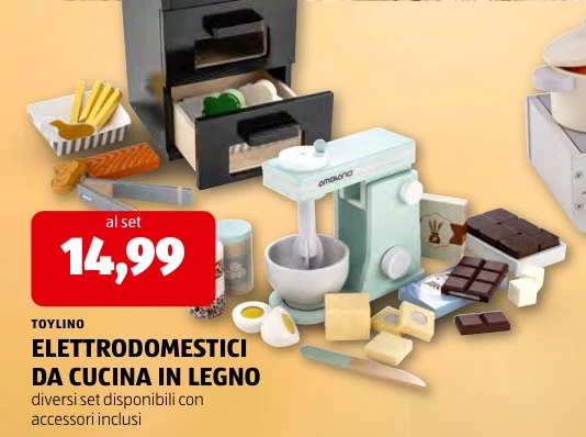 ELETTRODOMESTICI DA CUCINA IN LEGNO - Toylino