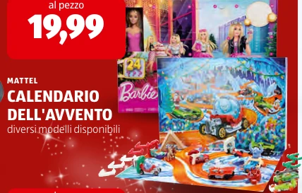 CALENDARIO DELL'AVVENTO - Mattel