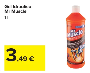 Gel Idraulico Mr Muscle 1 l