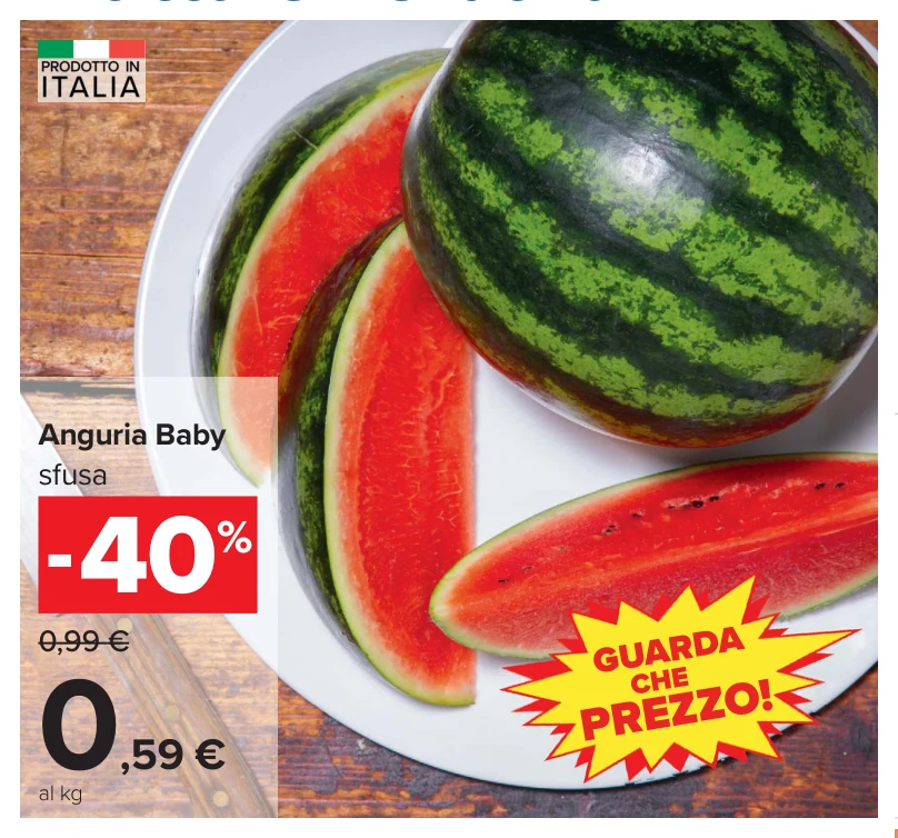 Anguria Baby sfusa