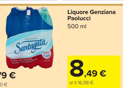 Liquore Genziana Paolucci 500 ml