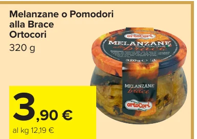 Melanzane o Pomodori alla Brace Ortocori 320 g
