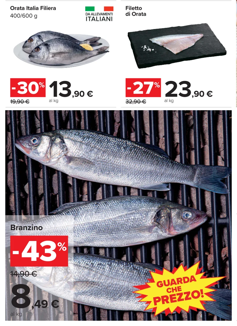 Orata Italia Filiera 400/600 g