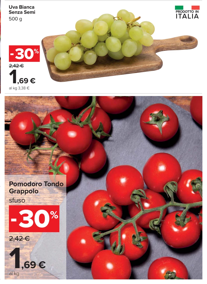 Uva Bianca Senza Semi 500 g