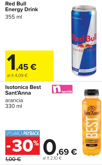 Isotonica Best Sant’Anna arancia 330 ml