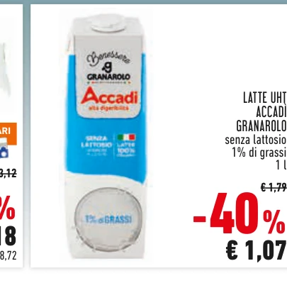 Latte UHT Accadì Granarolo