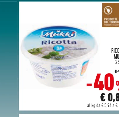 Ricotta Mukki