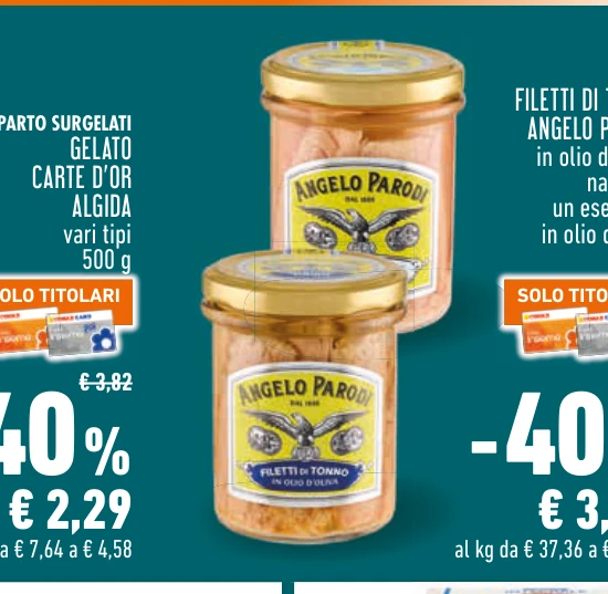 Filetti di tonno Angelo Parodi