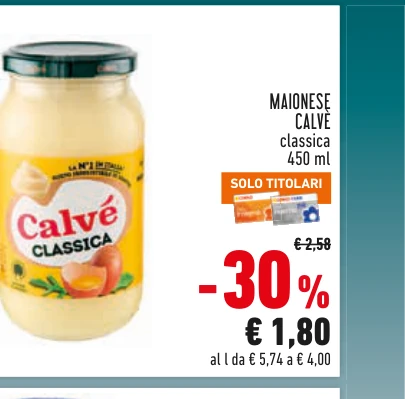 Maionese Calvé classica