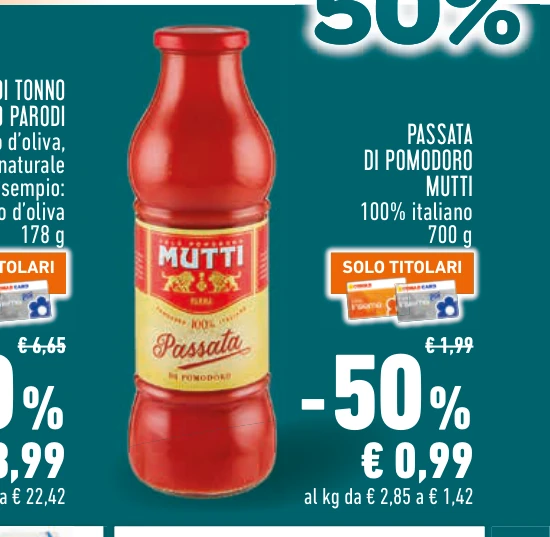 Passata di pomodoro Mutti