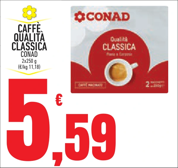 CAFFÈ QUALITÀ CLASSICA CONAD