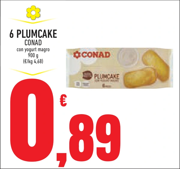 6 PLUMCAKE CONAD
